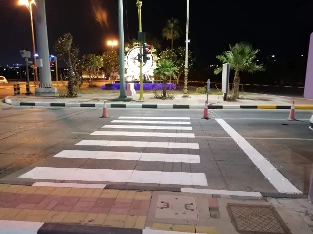 تخطيط طرق ومعابر مشاة